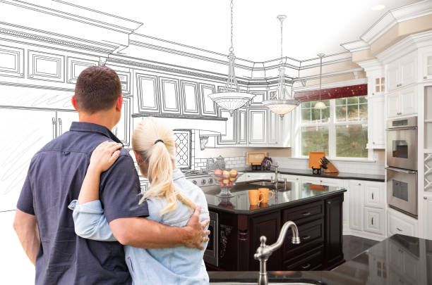 Professional Cabinet Refacing technician working in Warminster, PA